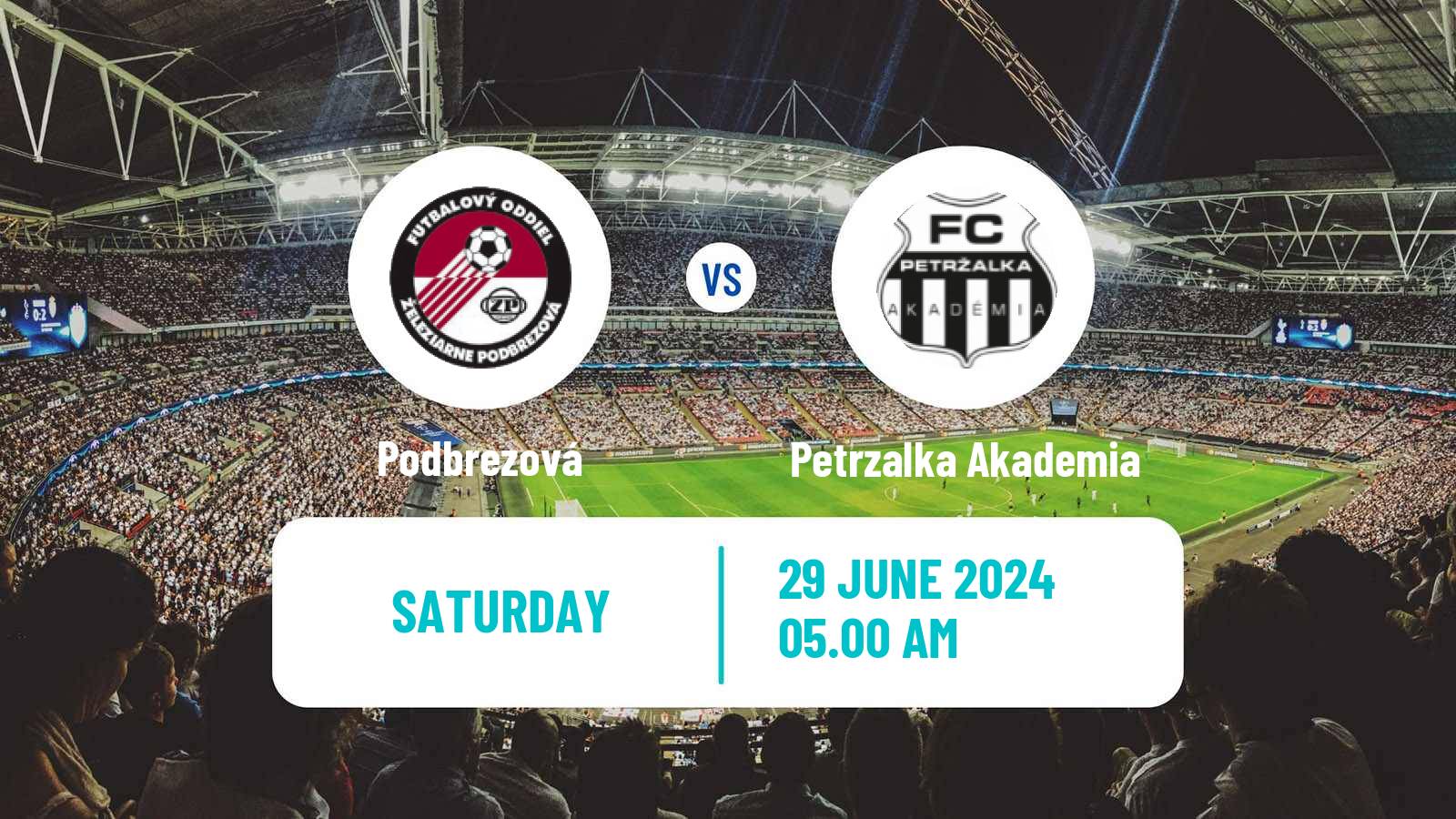 Soccer Club Friendly Podbrezová - Petrzalka Akademia
