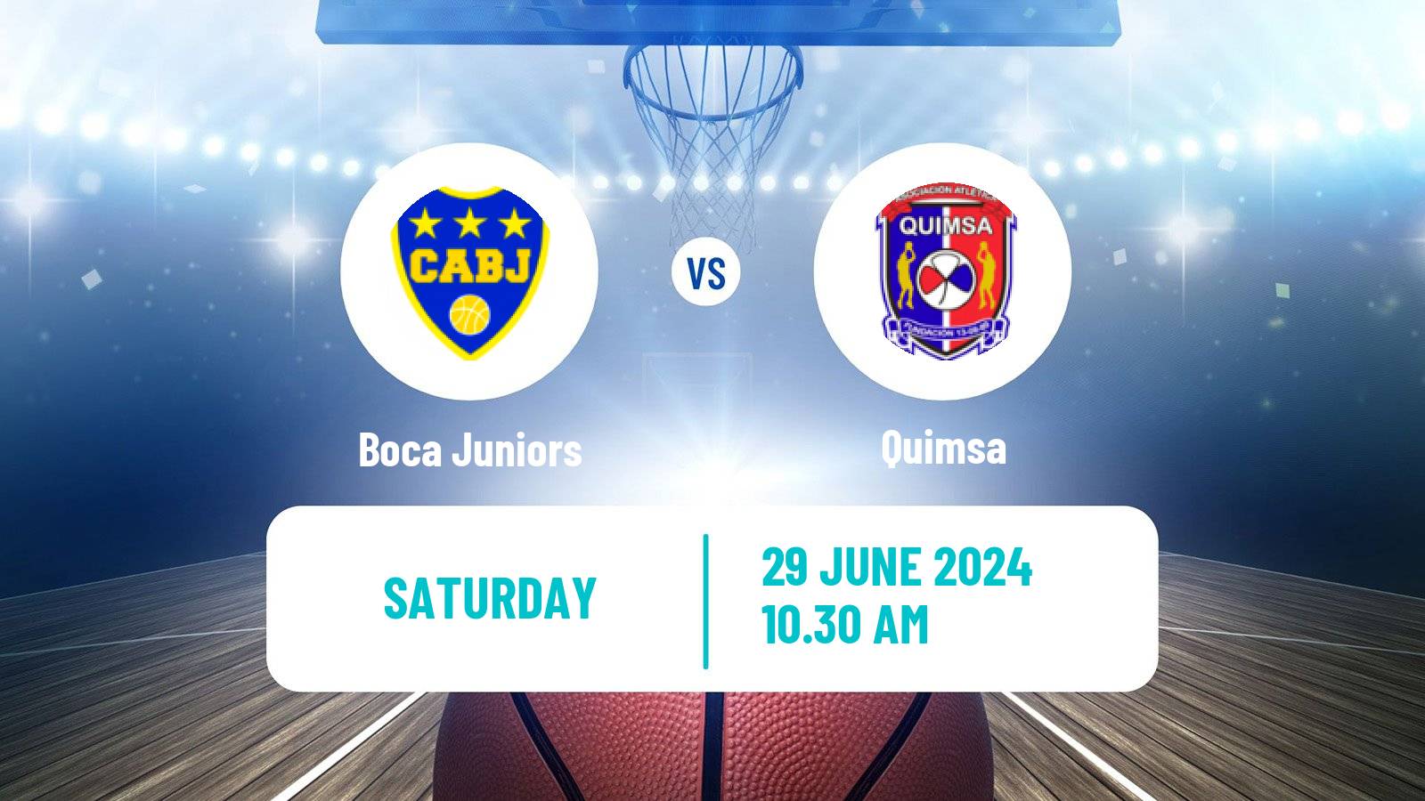 Basketball Argentinian LNB Boca Juniors - Quimsa