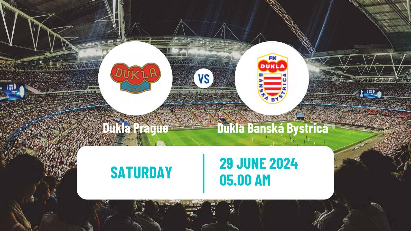 Soccer Club Friendly Dukla Prague - Dukla Banská Bystrica