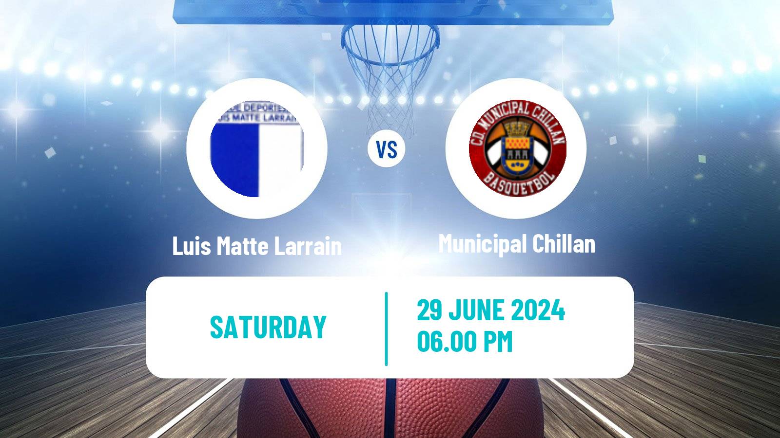 Basketball Chilean LNB 2 Luis Matte Larrain - Municipal Chillan