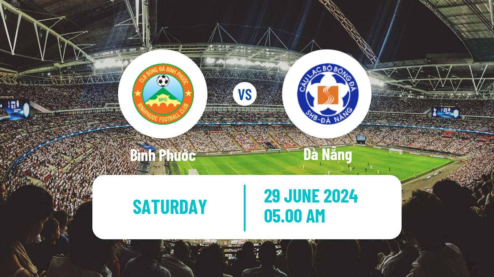 Soccer Vietnamese V League 2 Bình Phước - Đà Nẵng