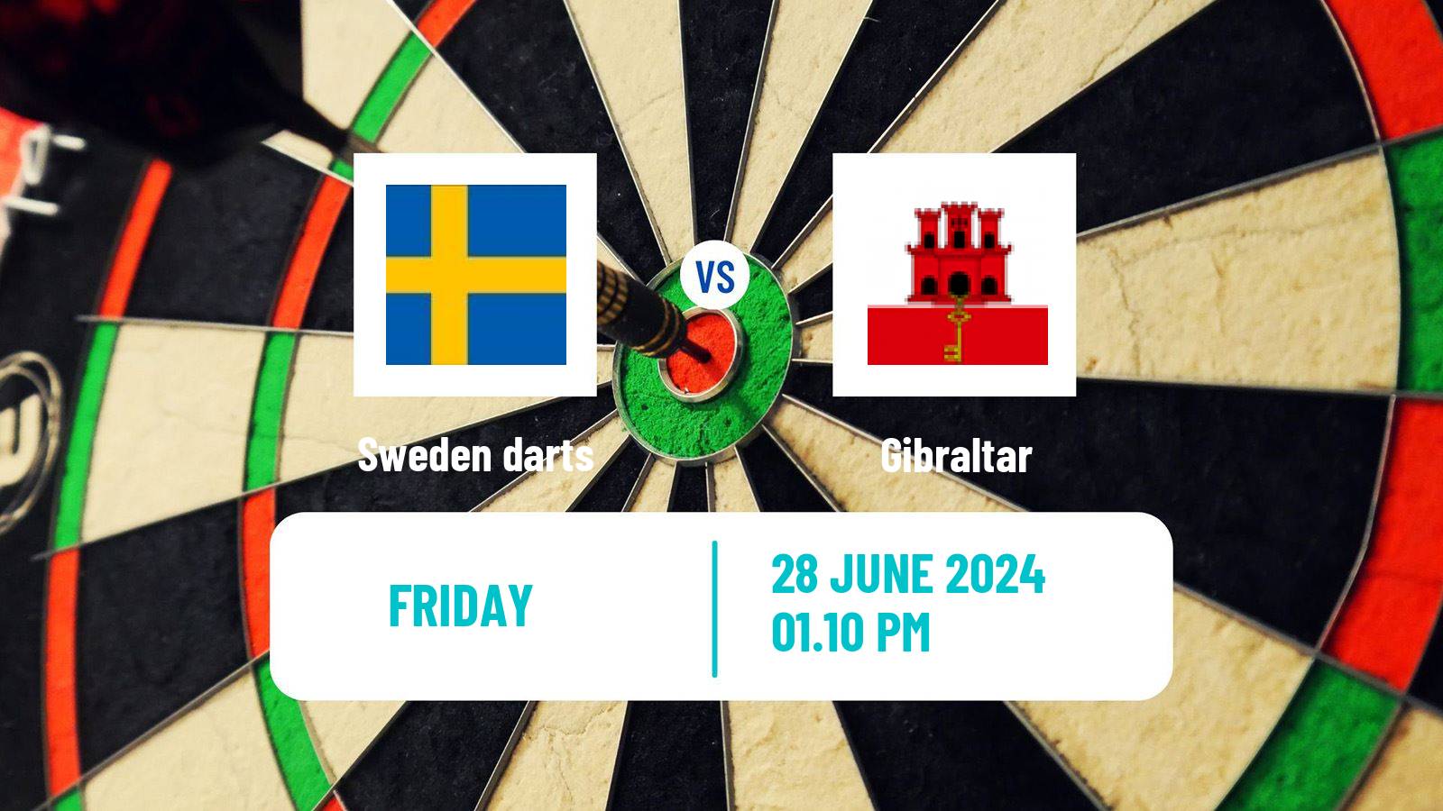 Darts World Cup Teams Sweden - Gibraltar