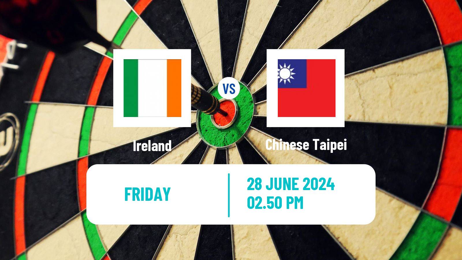 Darts World Cup Teams Ireland - Chinese Taipei