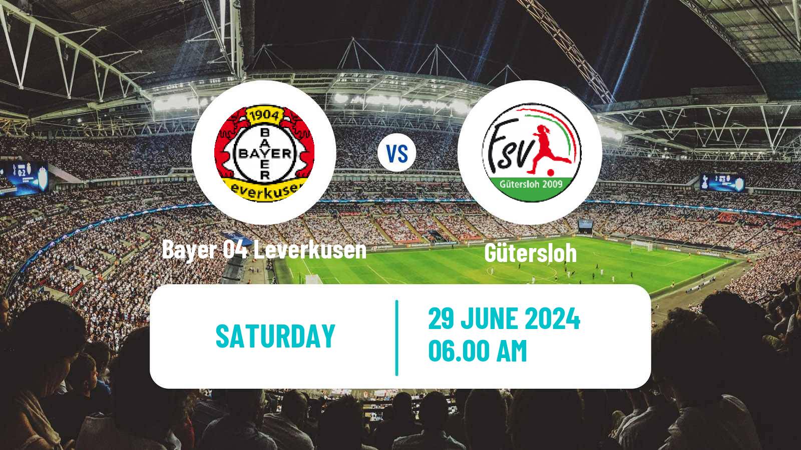 Soccer Club Friendly Women Bayer 04 Leverkusen - Gütersloh