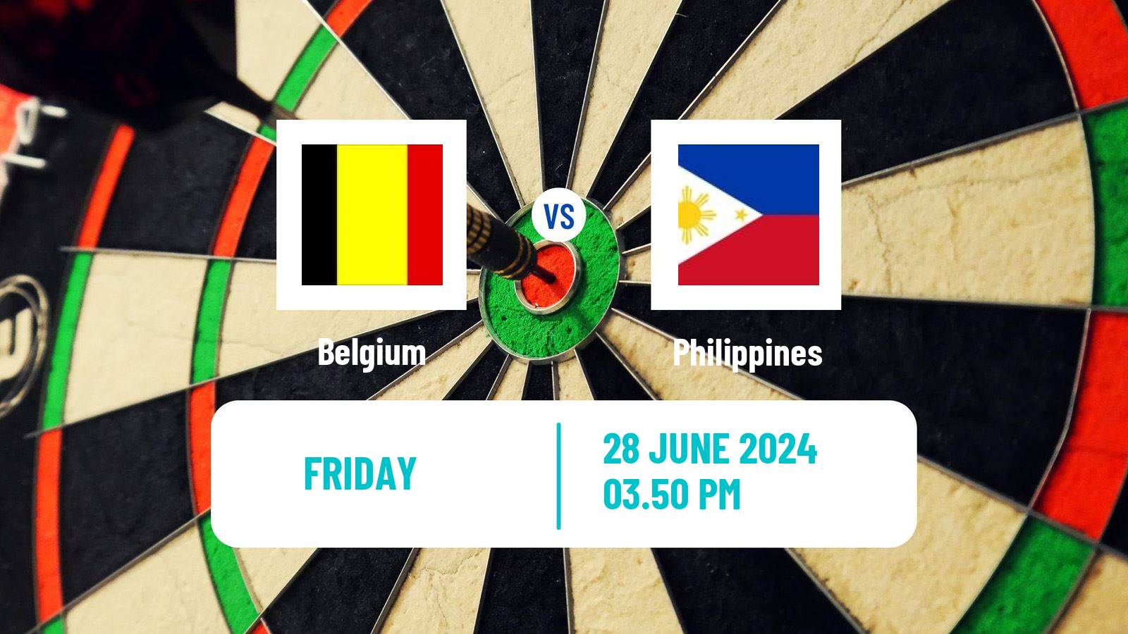 Darts World Cup Teams Belgium - Philippines