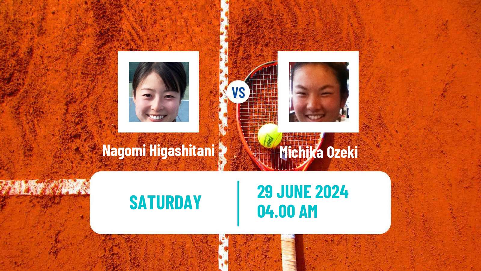 Tennis ITF W15 Hillcrest 2 Women Nagomi Higashitani - Michika Ozeki