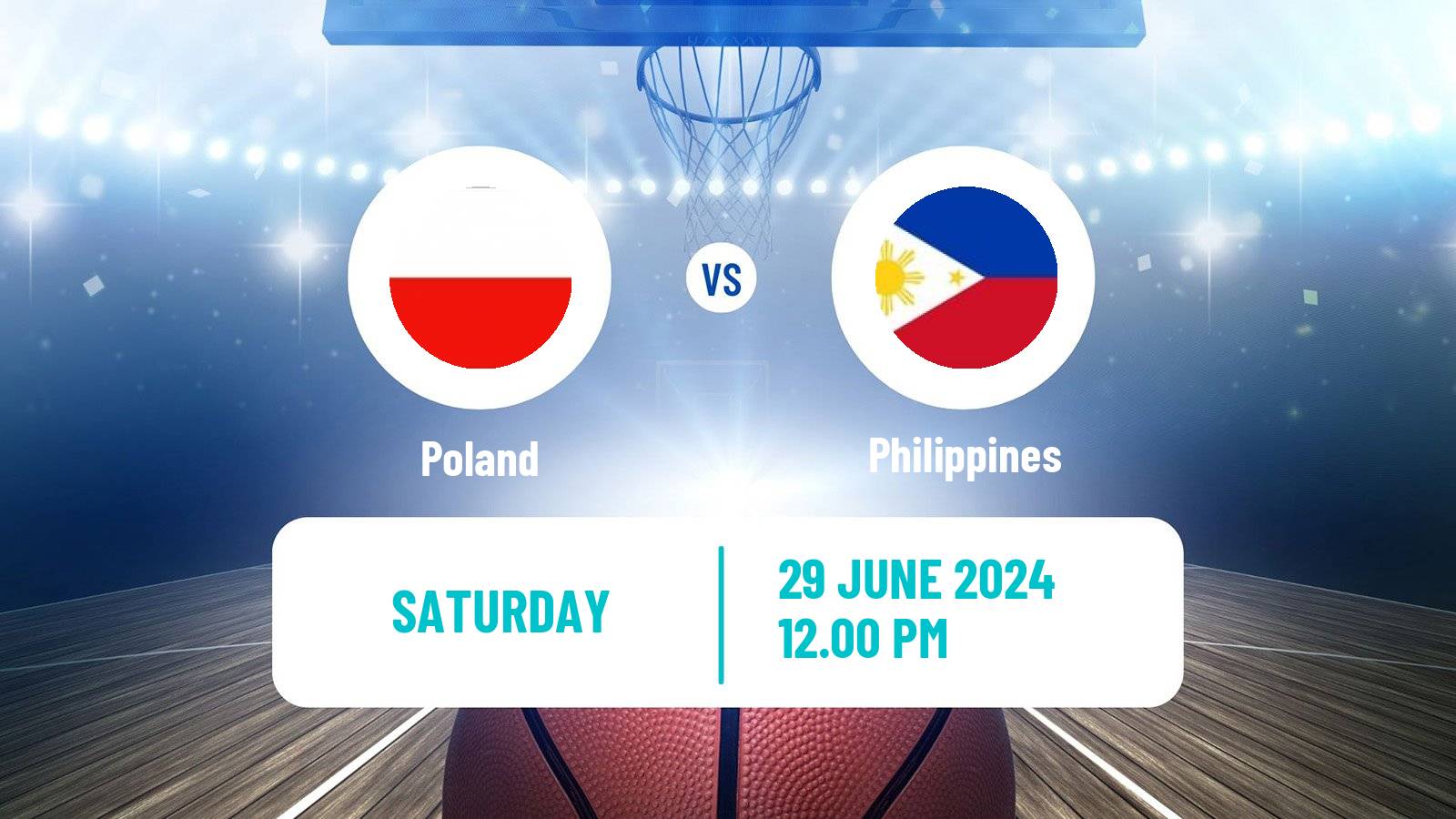 Basketball Friendly International Basketball Poland - Philippines
