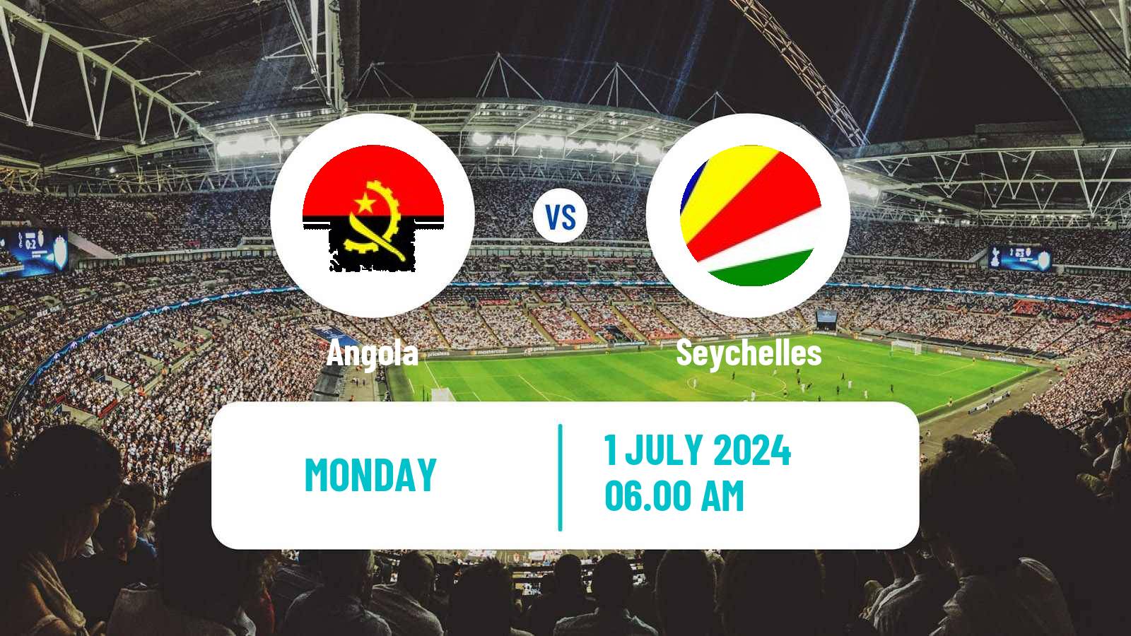 Soccer COSAFA Cup Angola - Seychelles