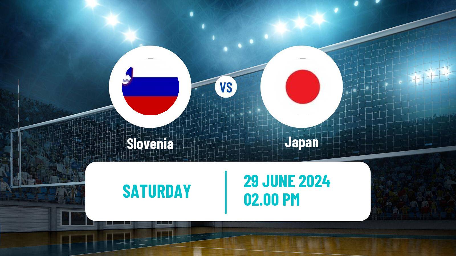 Volleyball Nations League Volleyball Slovenia - Japan