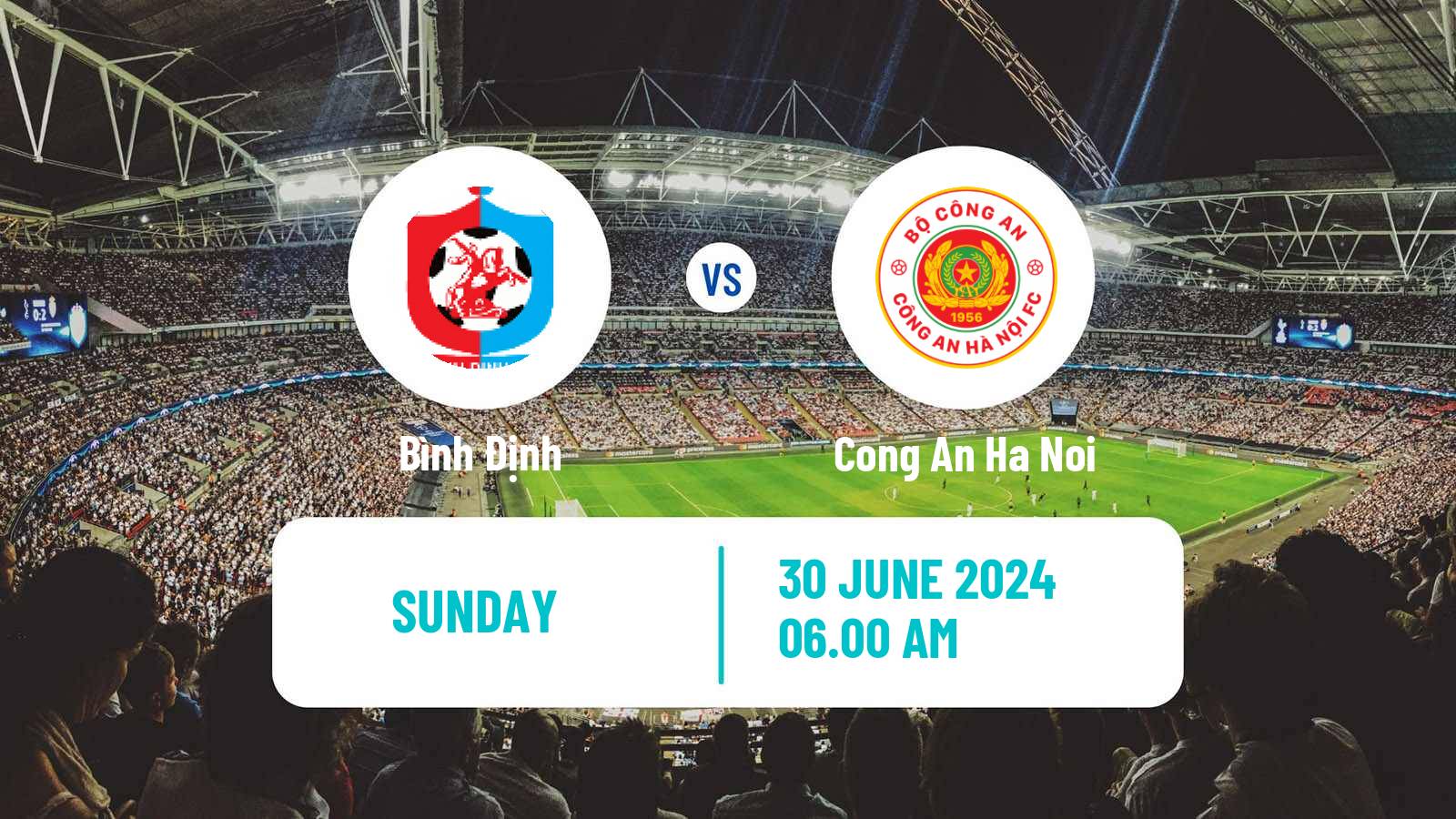 Soccer Vietnamese V League 1 Bình Định - Cong An Ha Noi