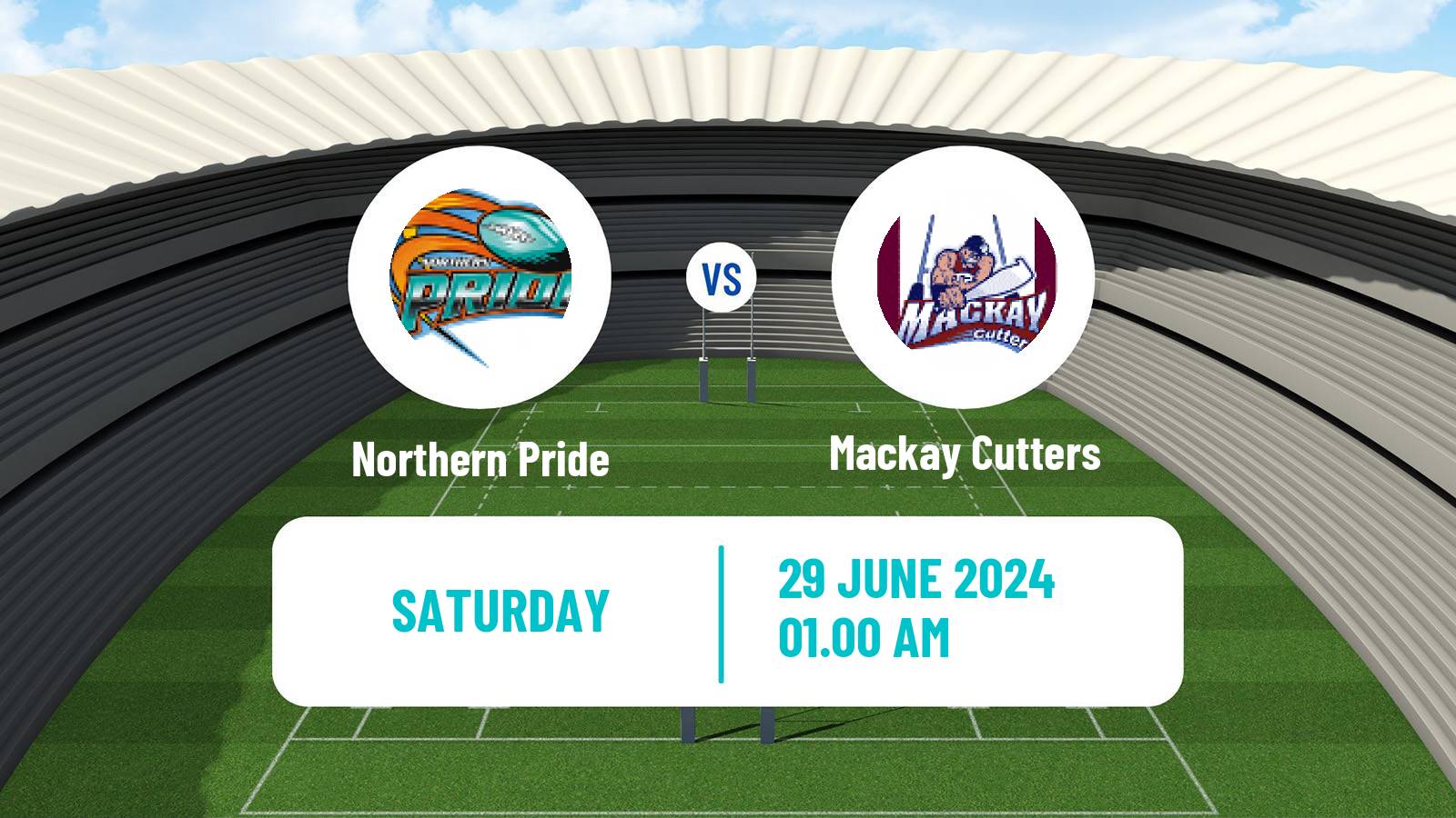Rugby league Australian Queensland Cup Northern Pride - Mackay Cutters