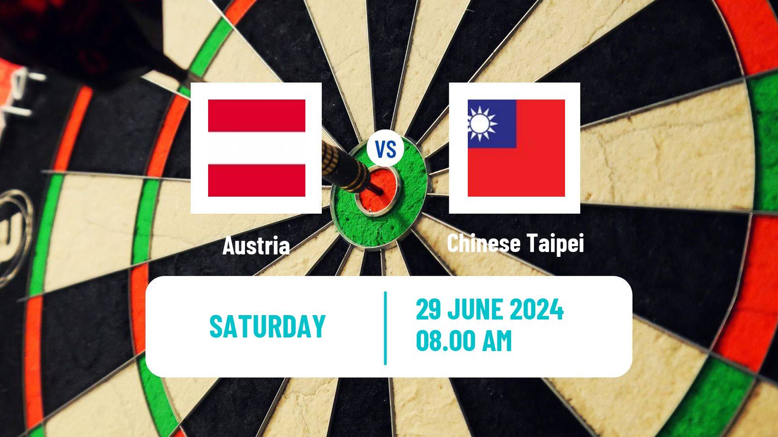 Darts World Cup Teams Austria - Chinese Taipei