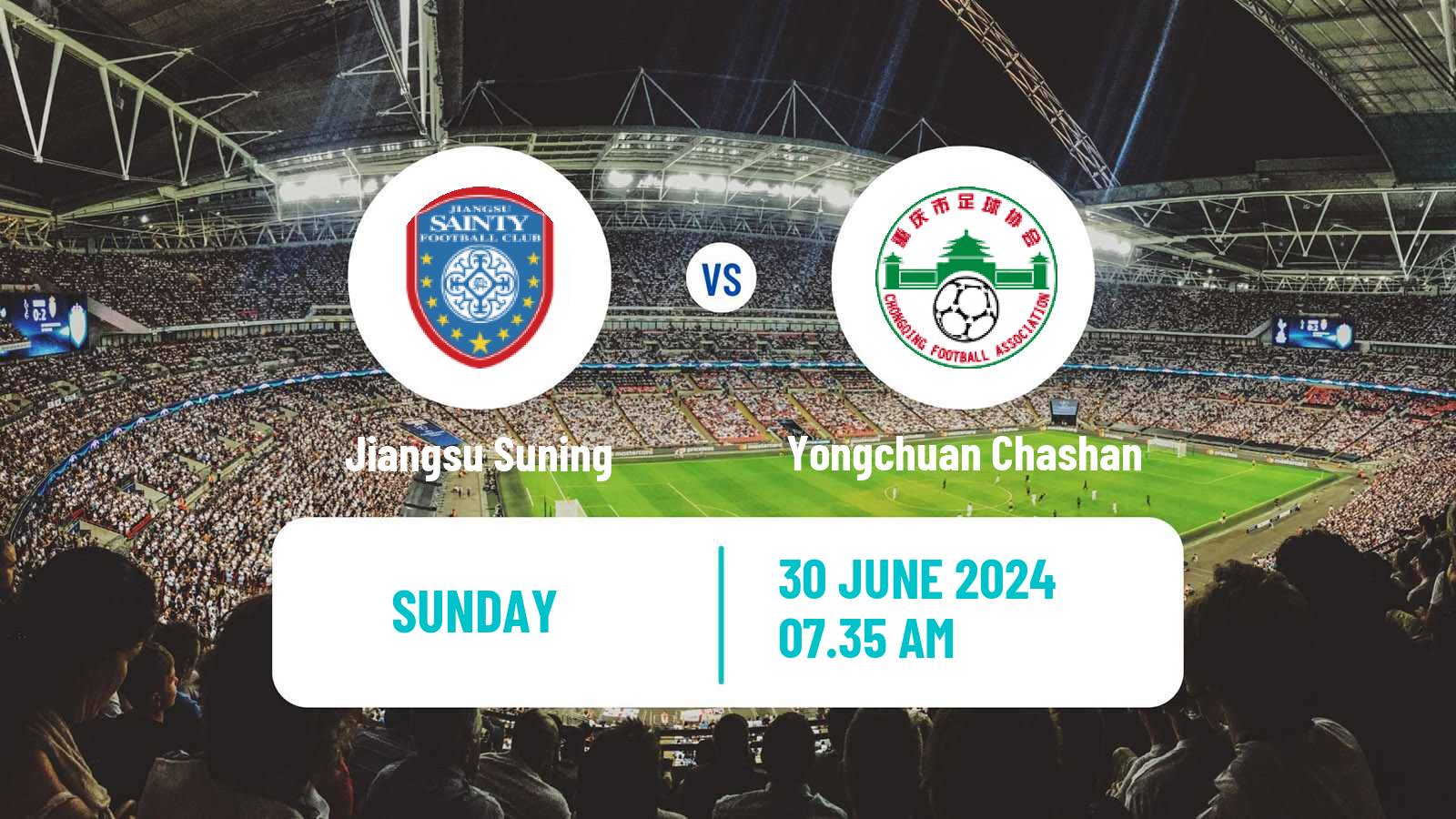 Soccer Chinese Super League Women Jiangsu Suning - Yongchuan Chashan