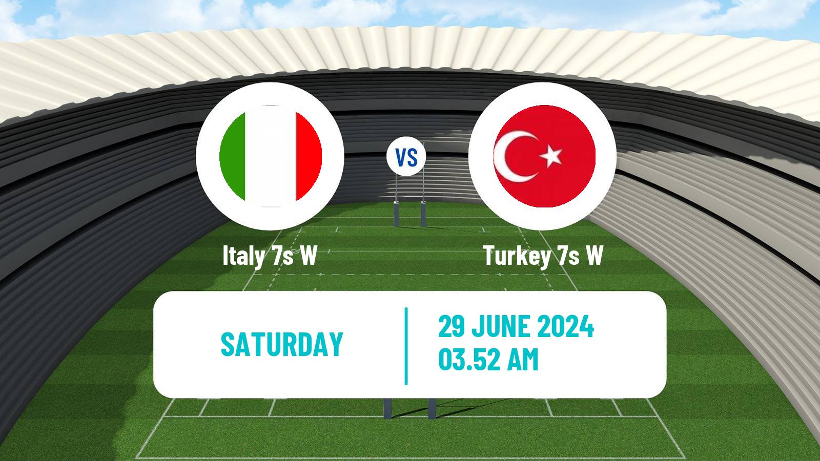 Rugby union Sevens Europe Series Women - Germany Italy 7s W - Turkey 7s W