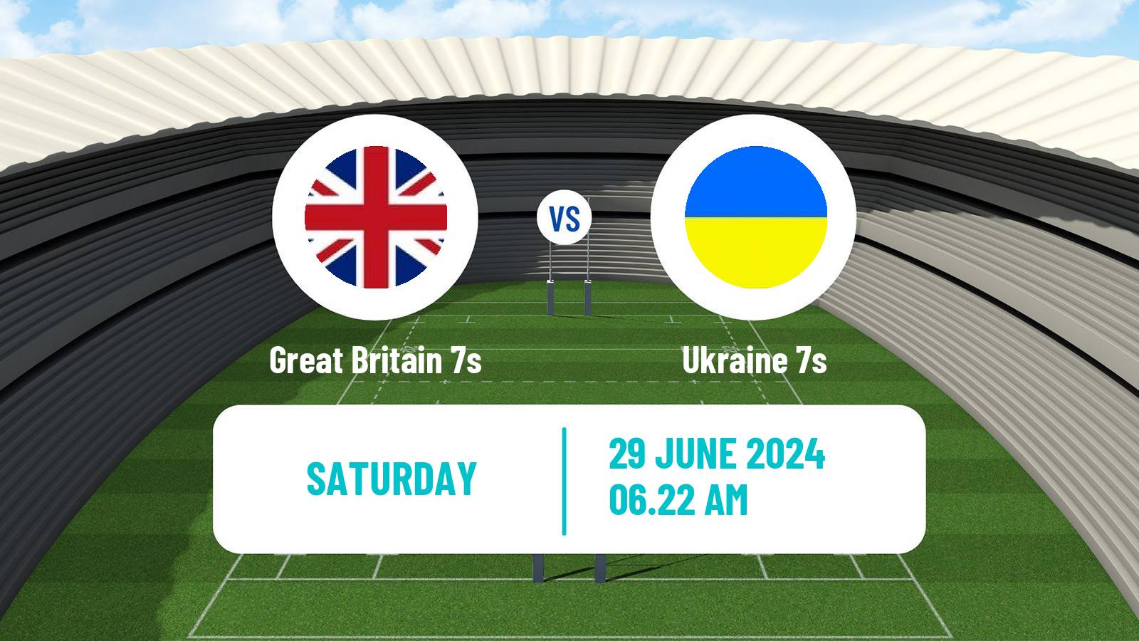 Rugby union Sevens Europe Series - Germany Great Britain 7s - Ukraine 7s