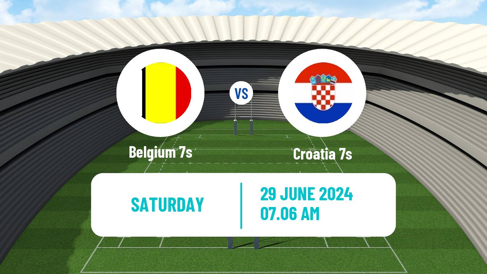 Rugby union Sevens Europe Series - Germany Belgium 7s - Croatia 7s