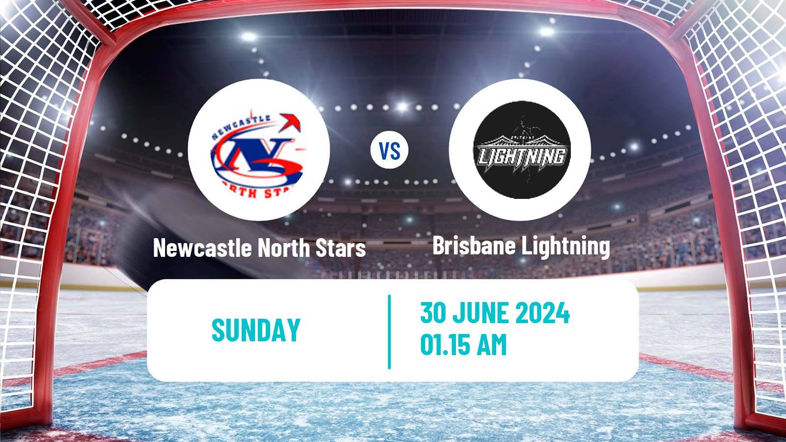 Hockey Australian Ice Hockey League Newcastle North Stars - Brisbane Lightning