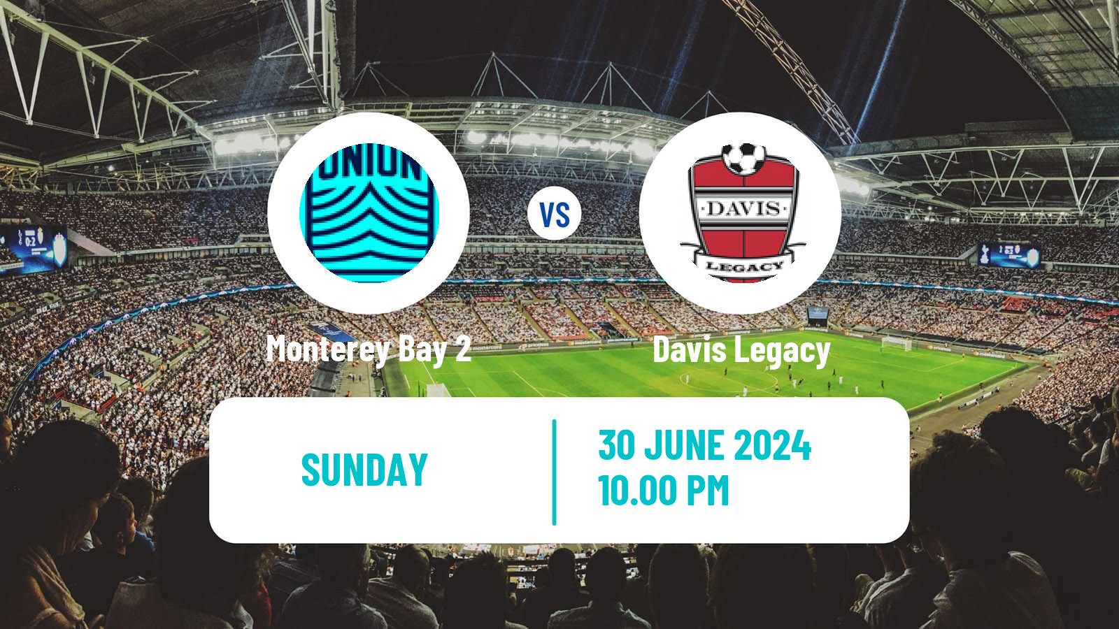 Soccer USL League Two Monterey Bay 2 - Davis Legacy