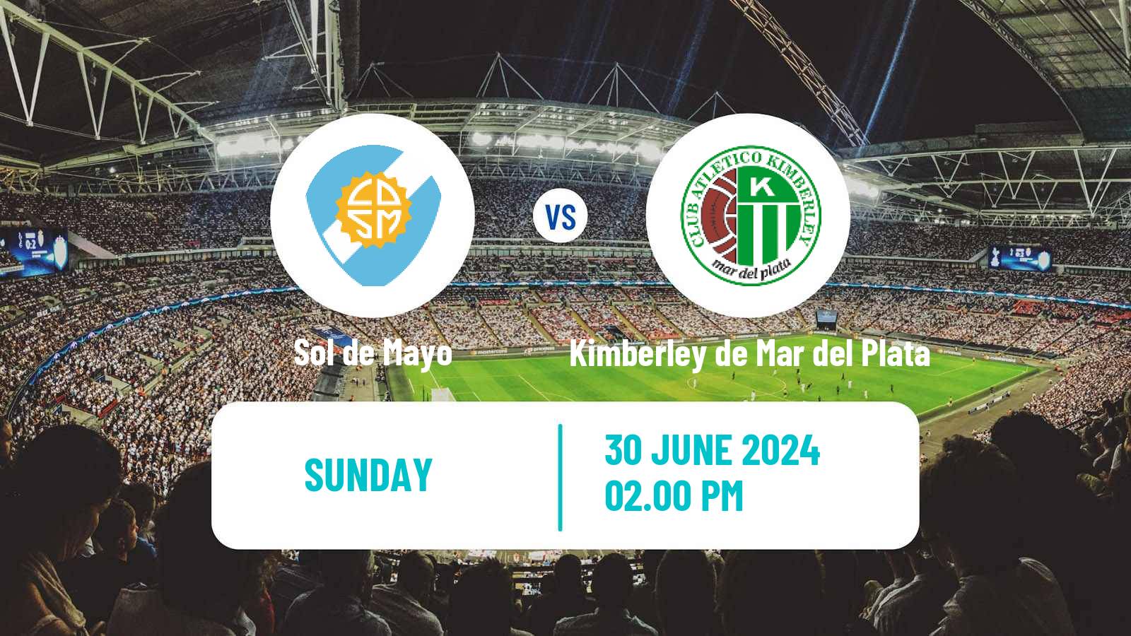 Soccer Argentinian Torneo Federal Sol de Mayo - Kimberley de Mar del Plata