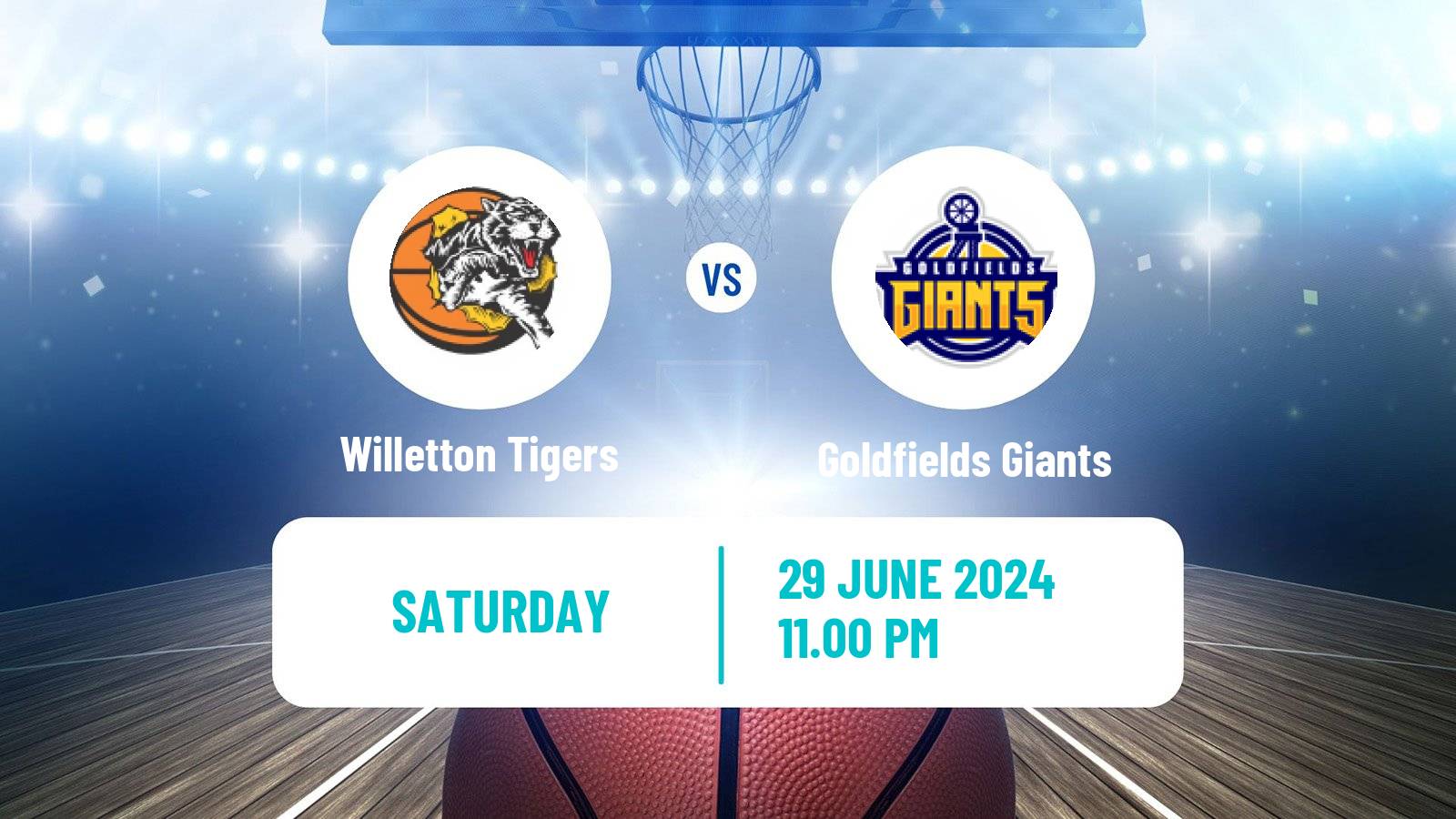 Basketball Australian NBL1 West Women Willetton Tigers - Goldfields Giants