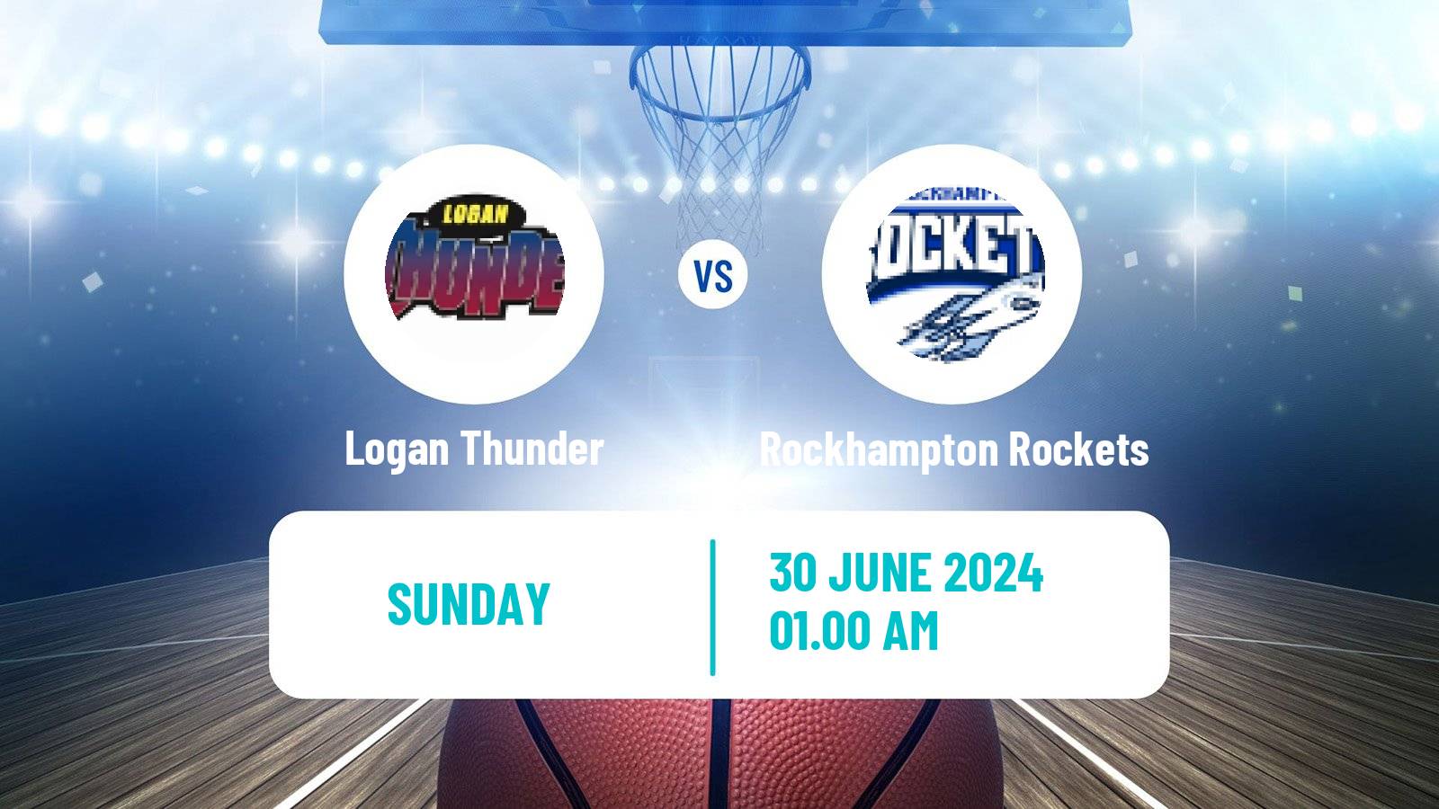 Basketball Australian NBL1 North Logan Thunder - Rockhampton Rockets