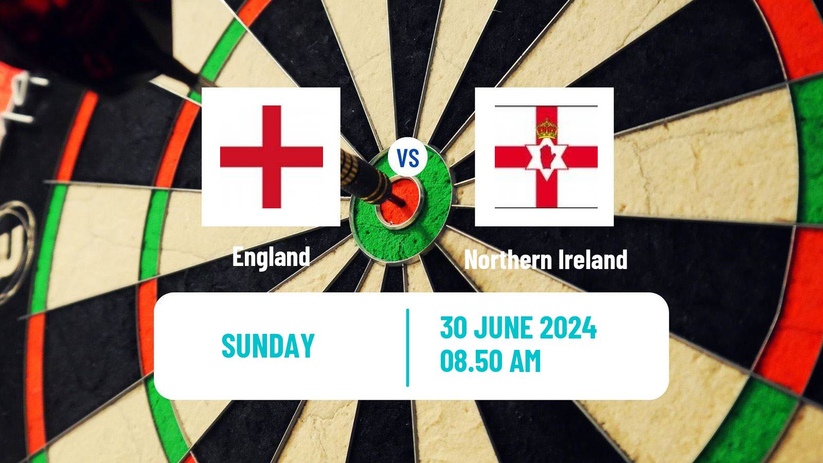 Darts World Cup Teams England - Northern Ireland