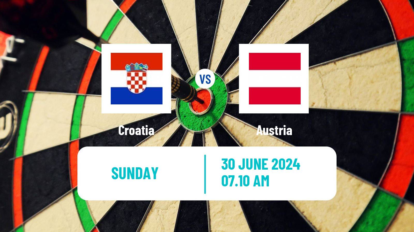 Darts World Cup Teams Croatia - Austria