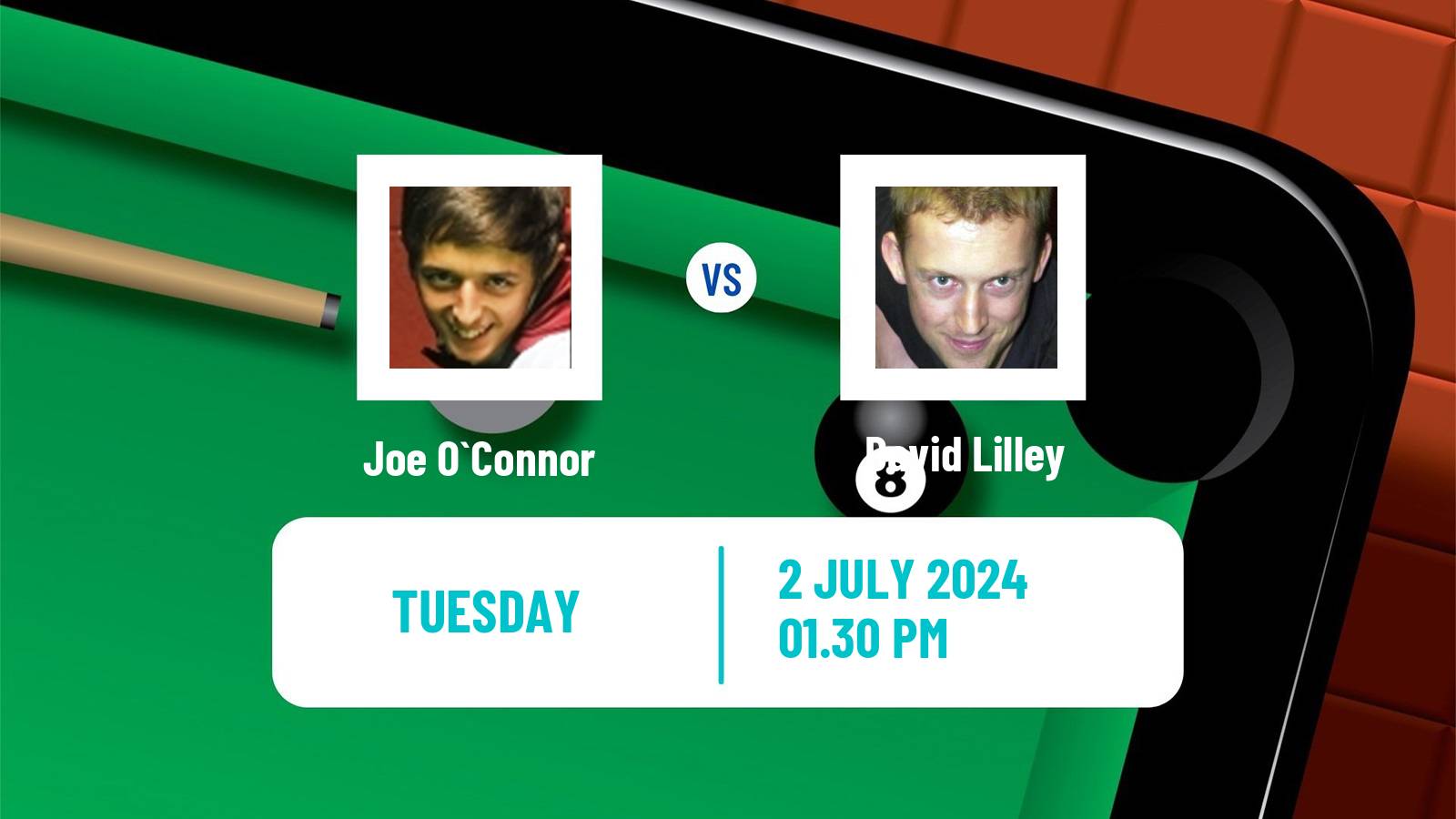 Snooker Championship League Joe O`Connor - David Lilley