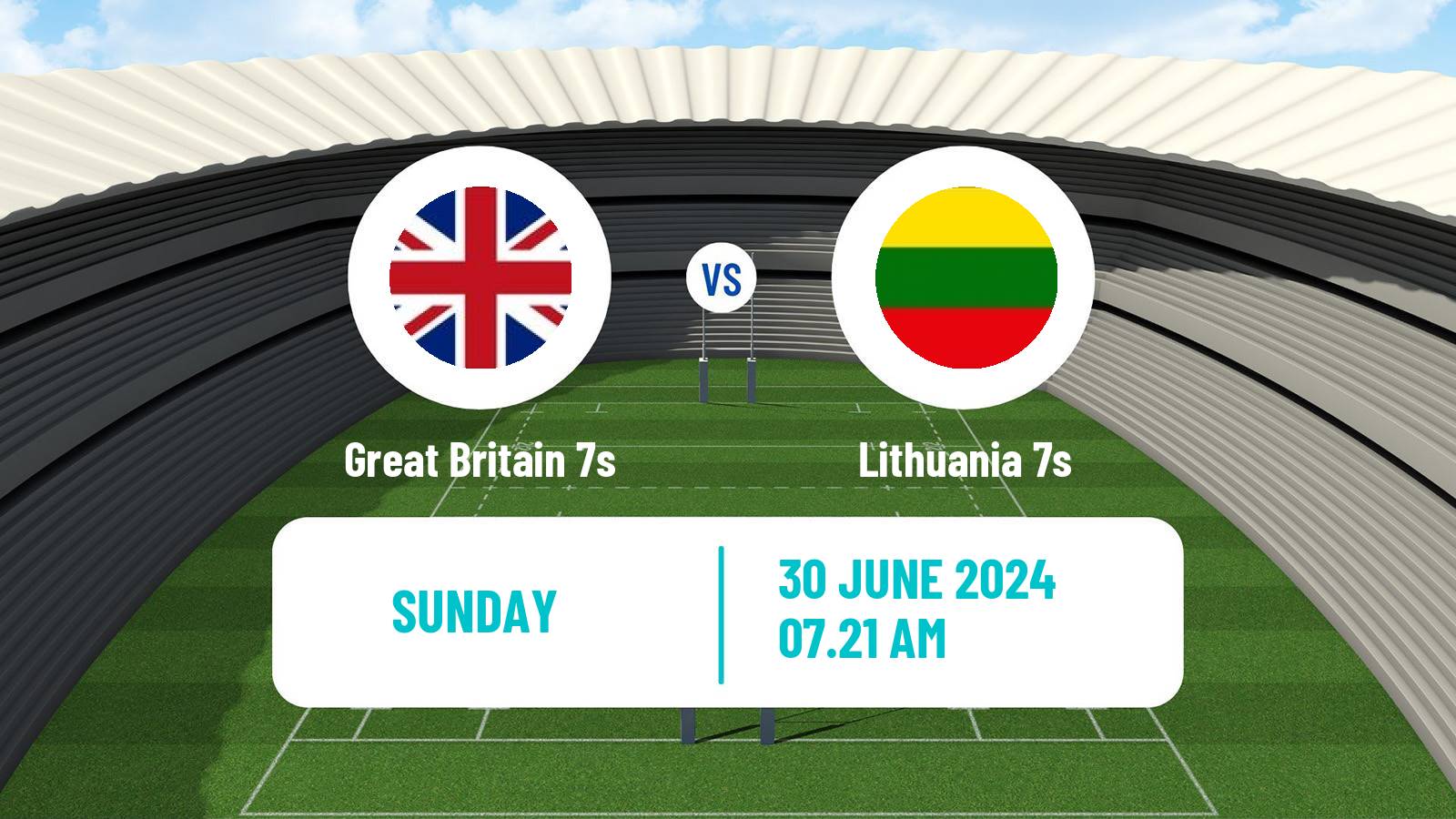 Rugby union Sevens Europe Series - Germany Great Britain 7s - Lithuania 7s