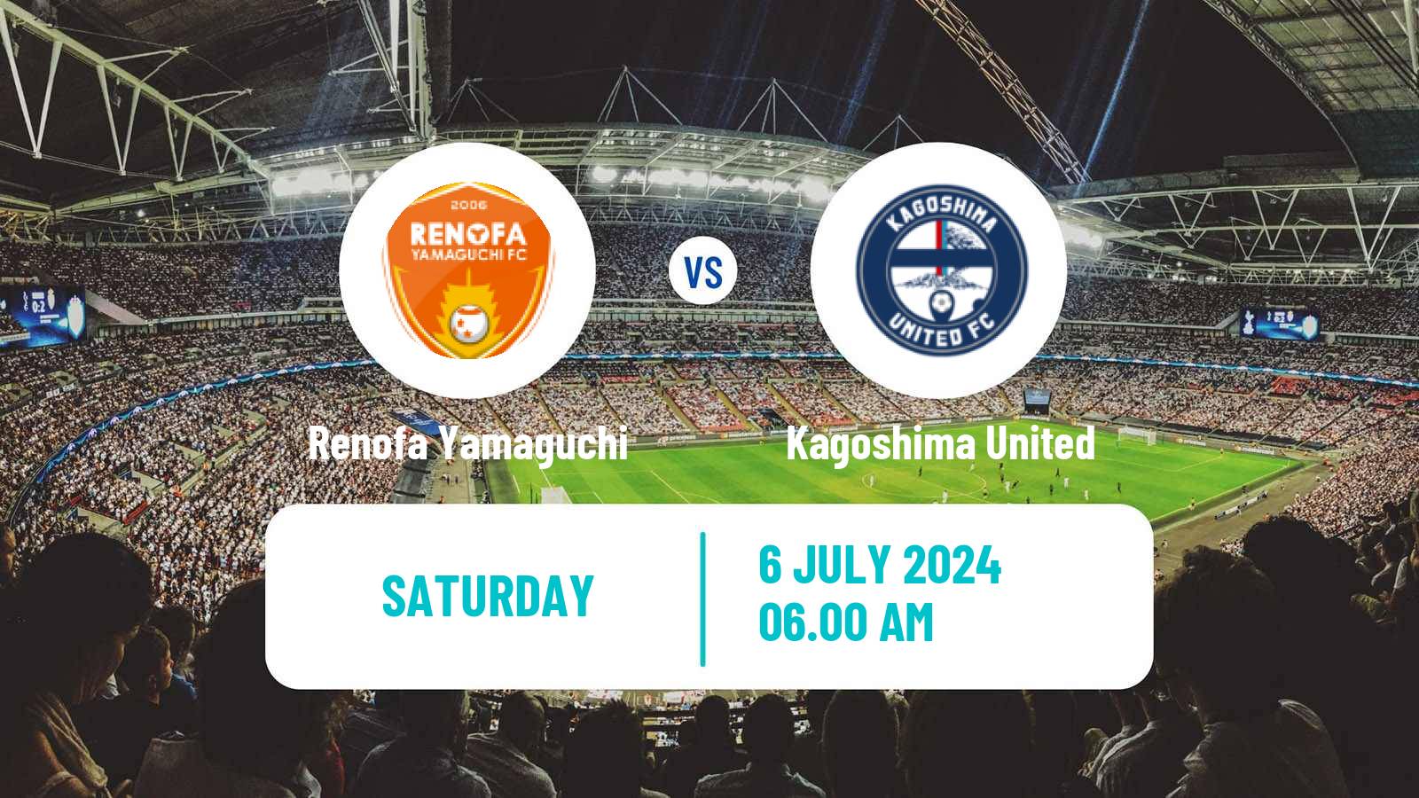 Soccer Japan J2 League Renofa Yamaguchi - Kagoshima United