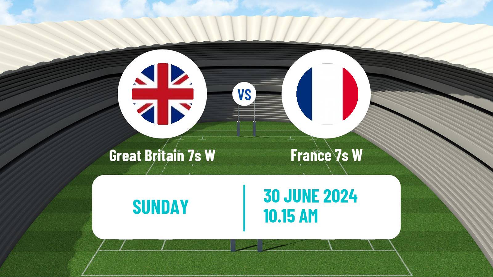 Rugby union Sevens Europe Series Women - Germany Great Britain 7s W - France 7s W