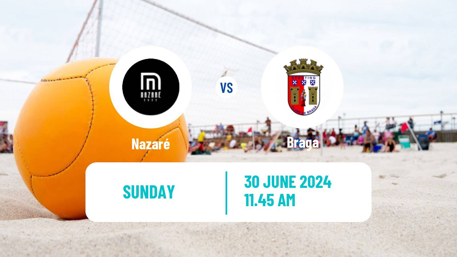 Beach soccer Elite Division Nazaré - Braga