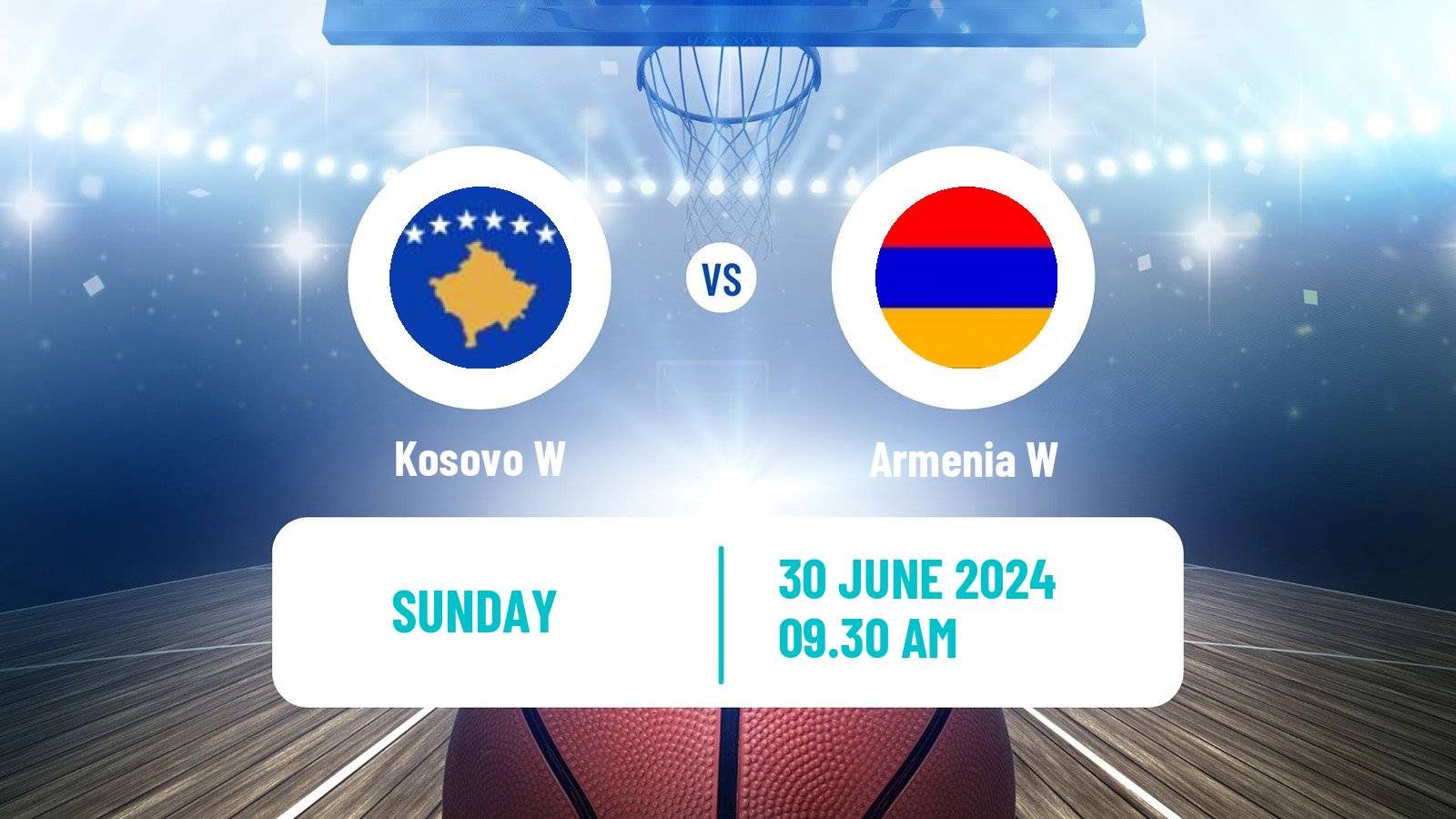 Basketball Small Countries European Championship Basket Women Kosovo W - Armenia W