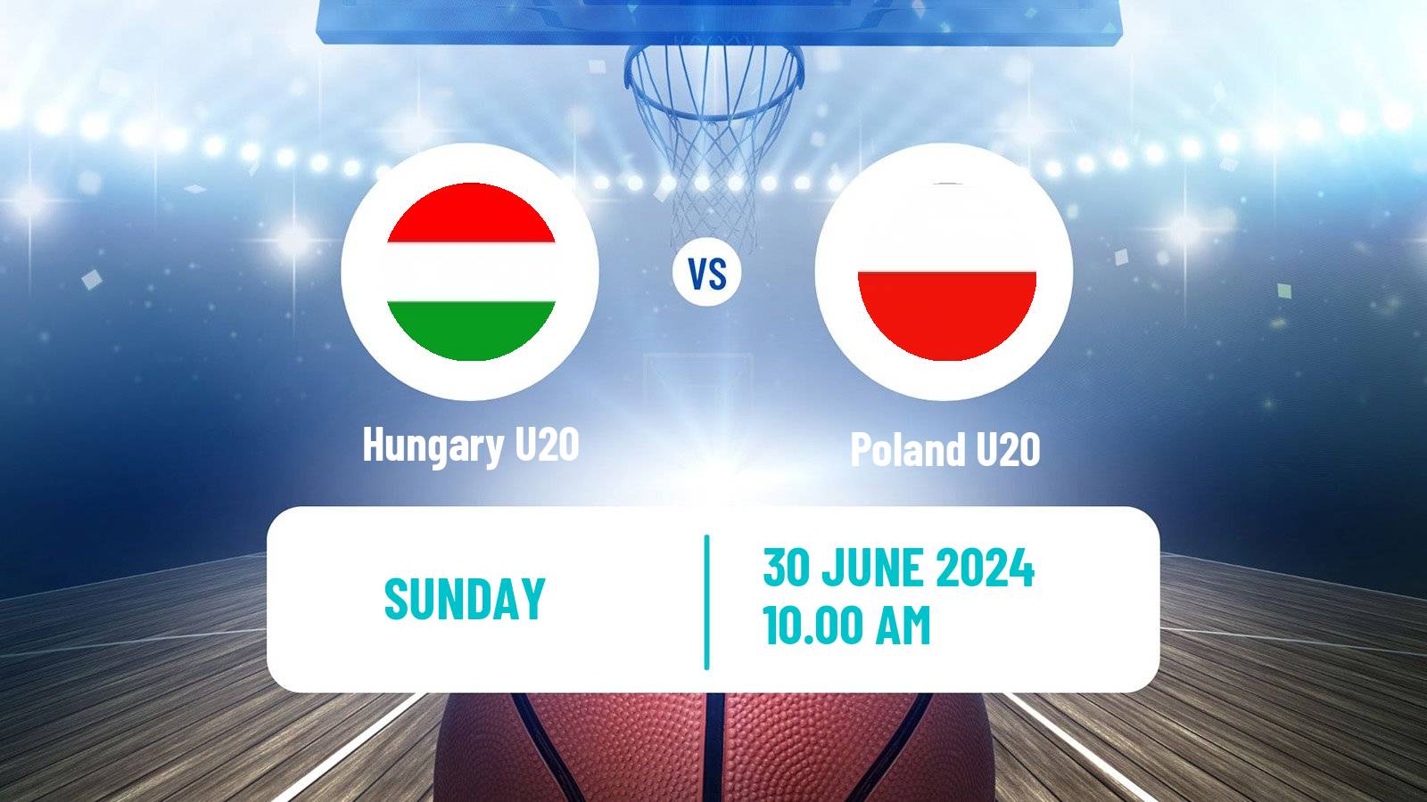 Basketball Friendly International Basketball Hungary U20 - Poland U20