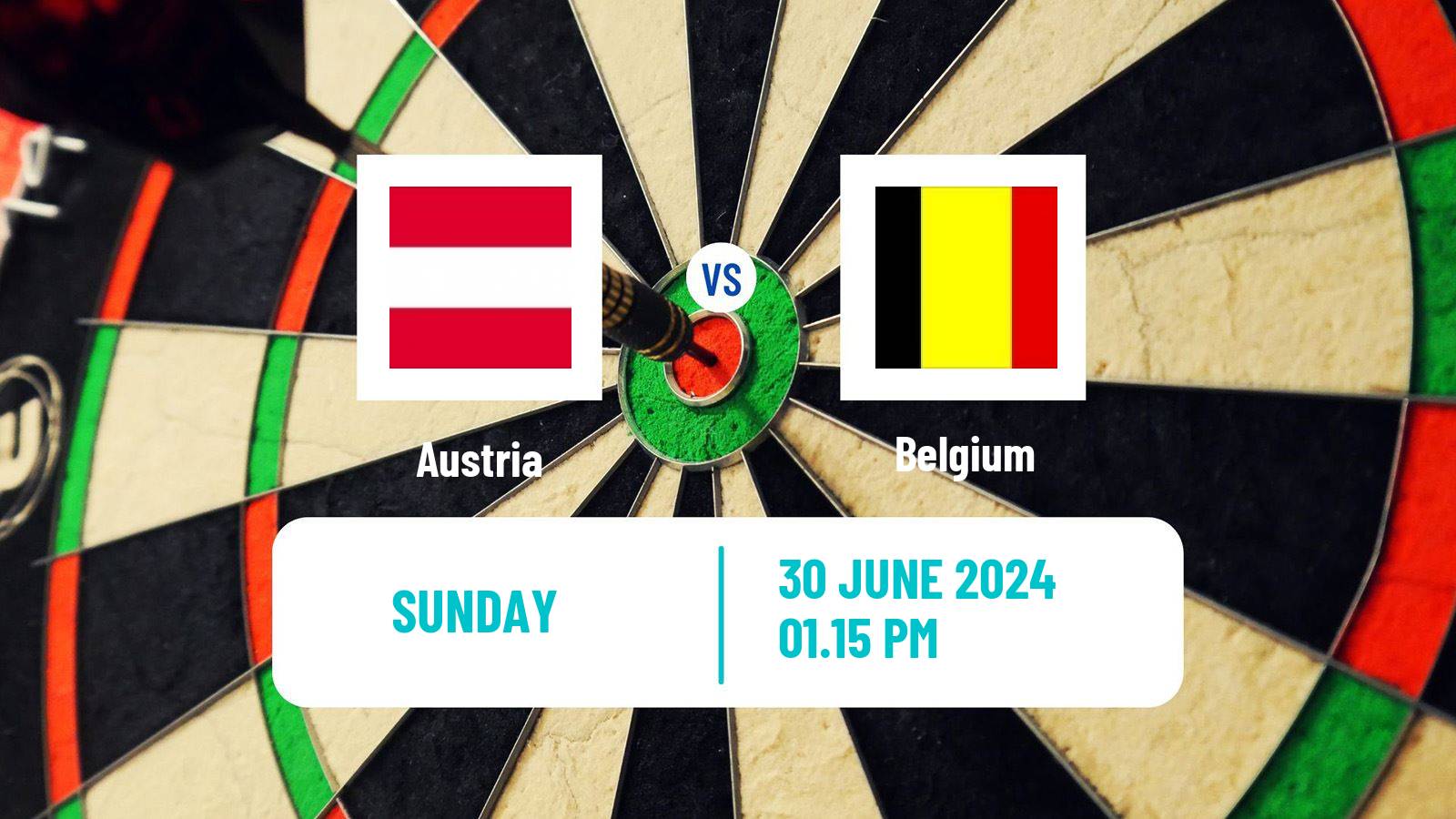 Darts World Cup Teams Austria - Belgium