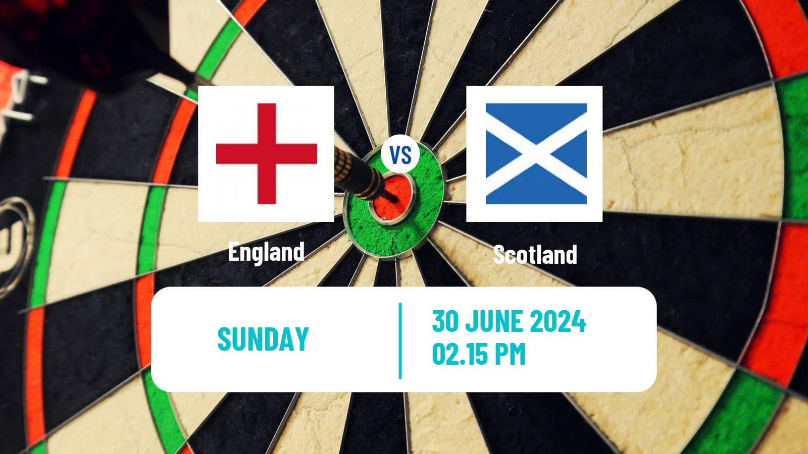 Darts World Cup Teams England - Scotland