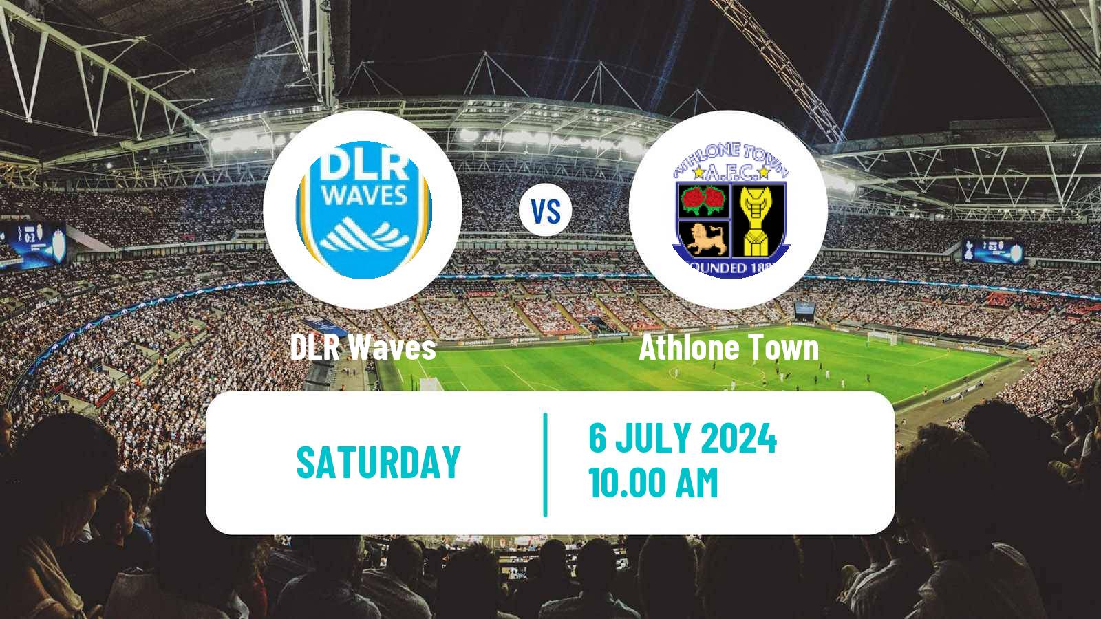 Soccer Irish National League Women DLR Waves - Athlone Town