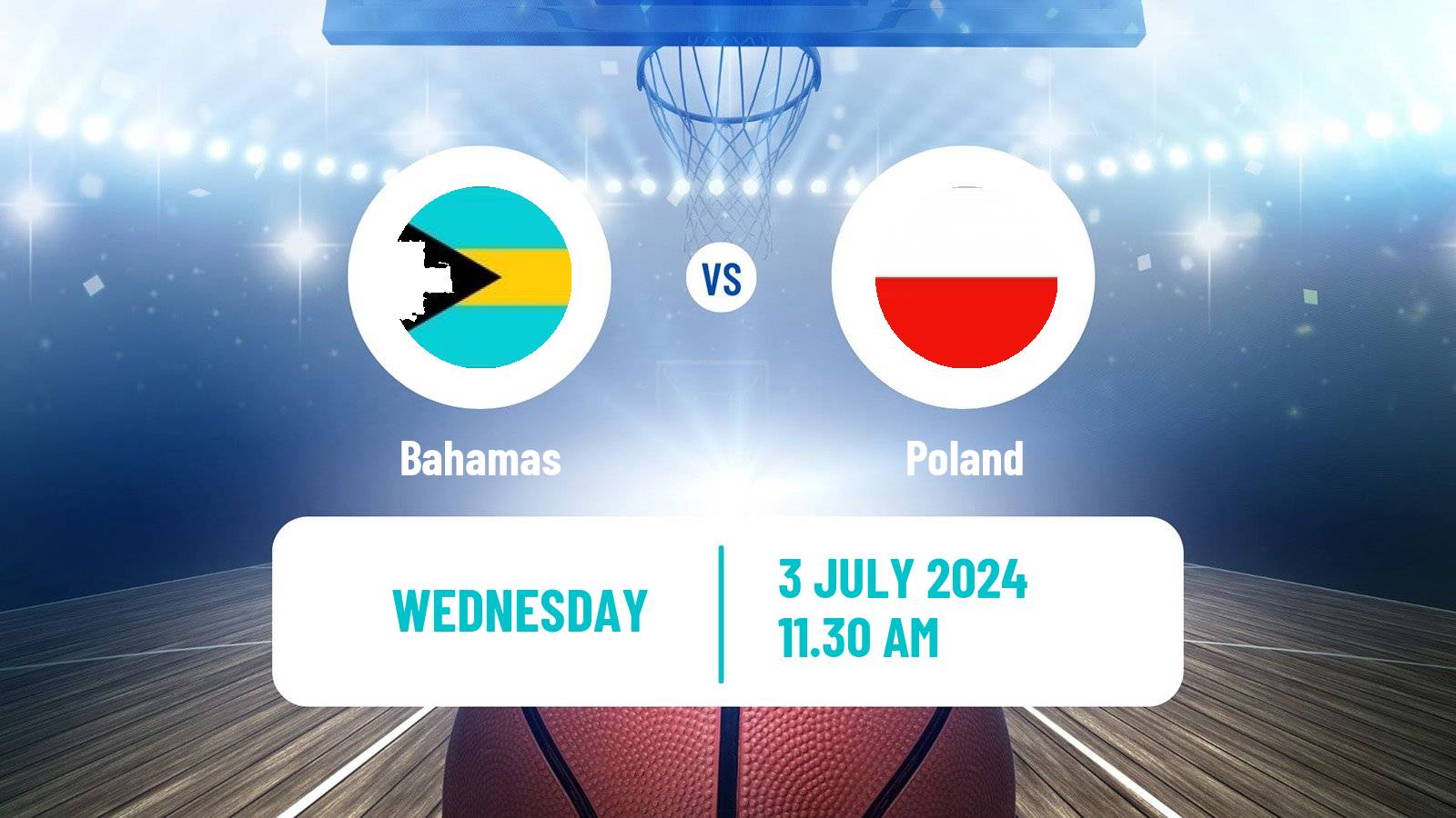 Basketball Olympic Games - Basketball Bahamas - Poland