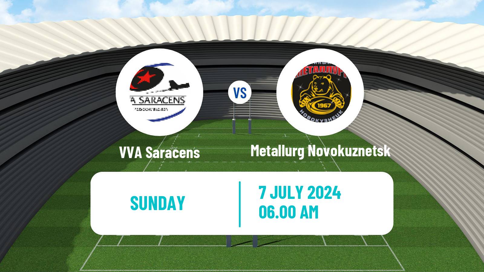 Rugby union Russian Premier League Rugby VVA Saracens - Metallurg Novokuznetsk