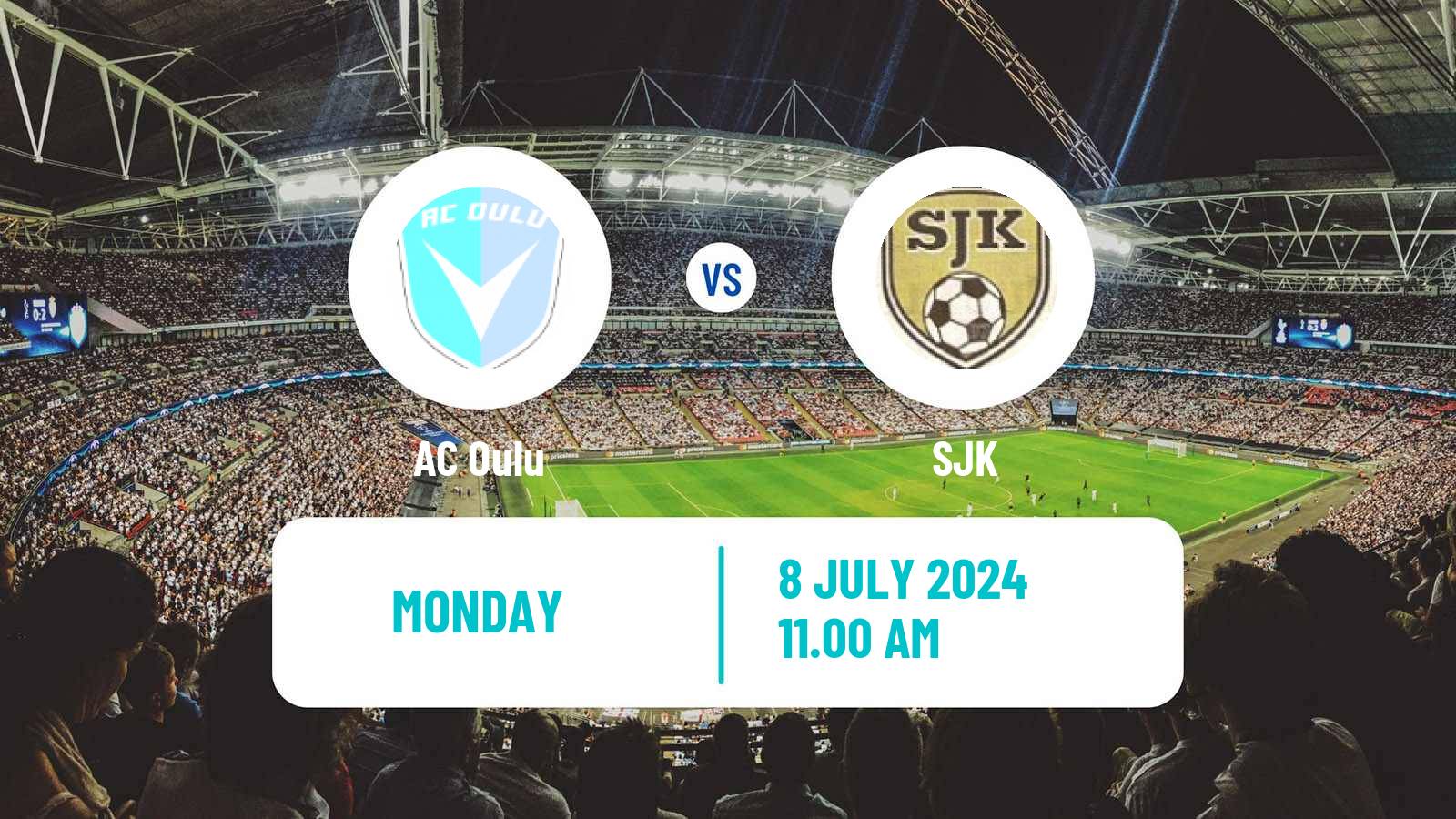 Soccer Finnish Veikkausliiga Oulu - SJK