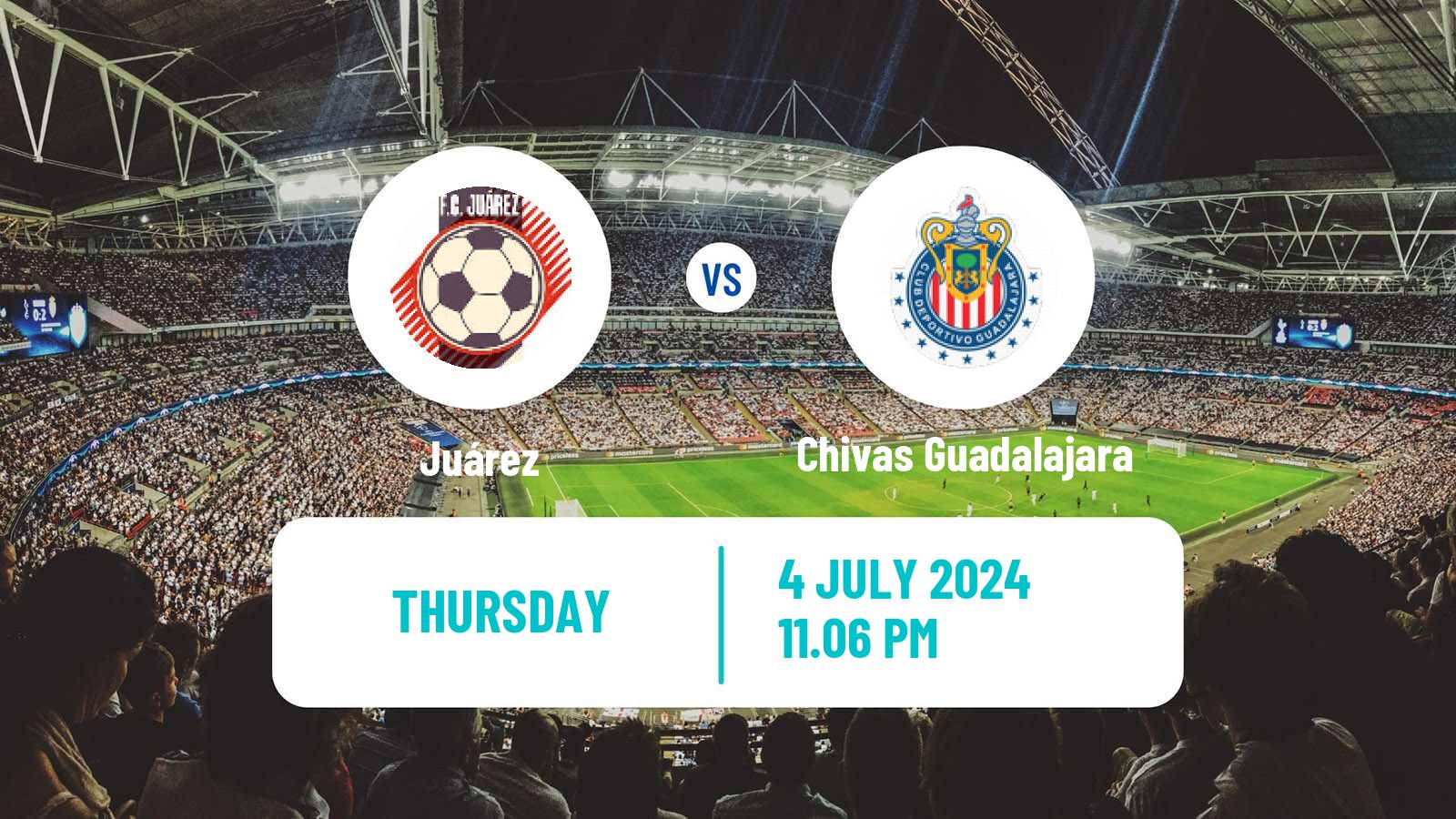 Soccer Mexican Liga MX Women Juárez - Chivas Guadalajara