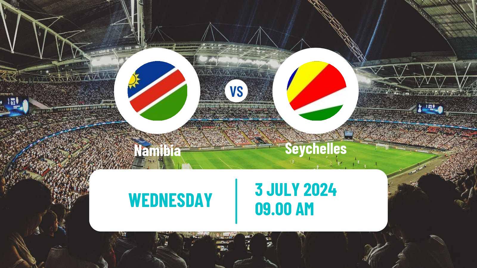 Soccer COSAFA Cup Namibia - Seychelles