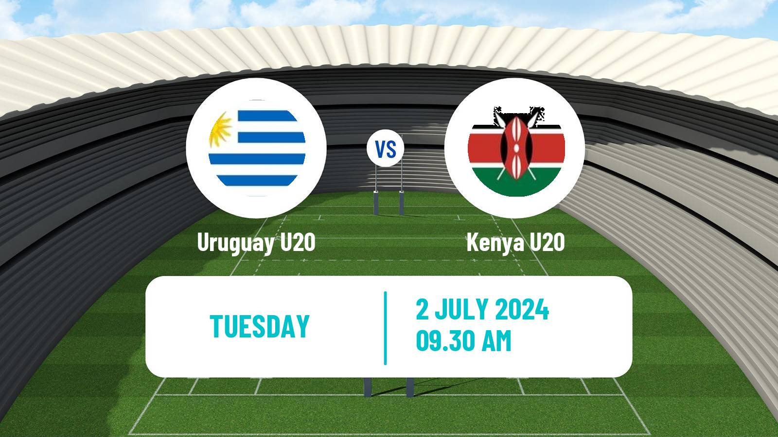 Rugby union  U20 Trophy Rugby Union Uruguay U20 - Kenya U20