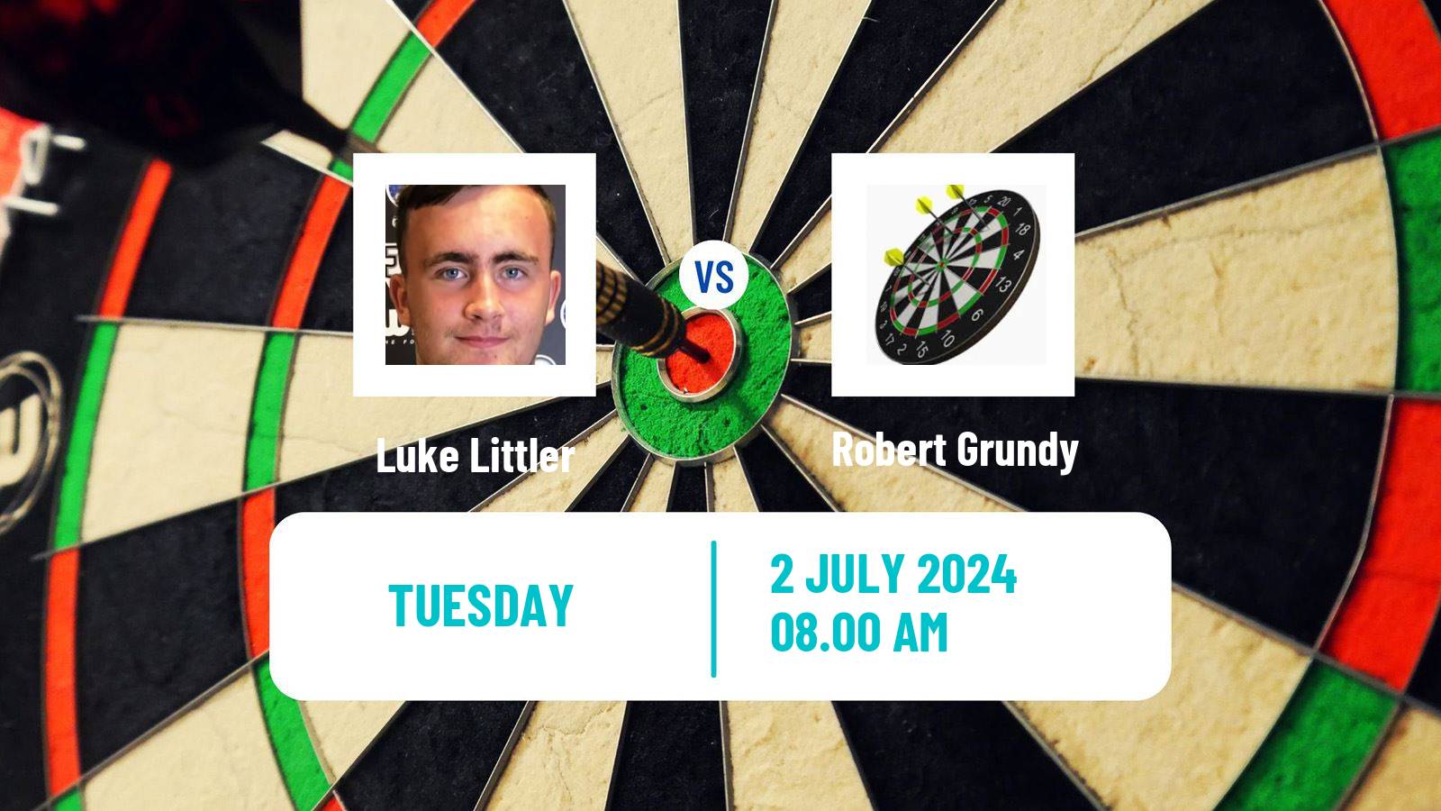 Darts Players Championship 13 Luke Littler - Robert Grundy