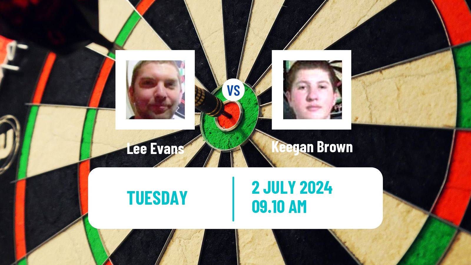 Darts Players Championship 13 Lee Evans - Keegan Brown