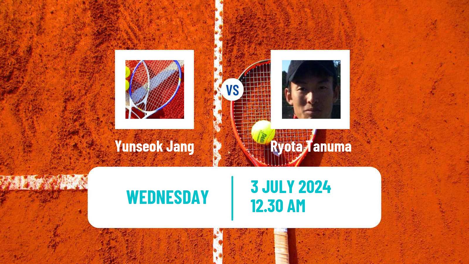 Tennis ITF M15 Tokyo Men Yunseok Jang - Ryota Tanuma