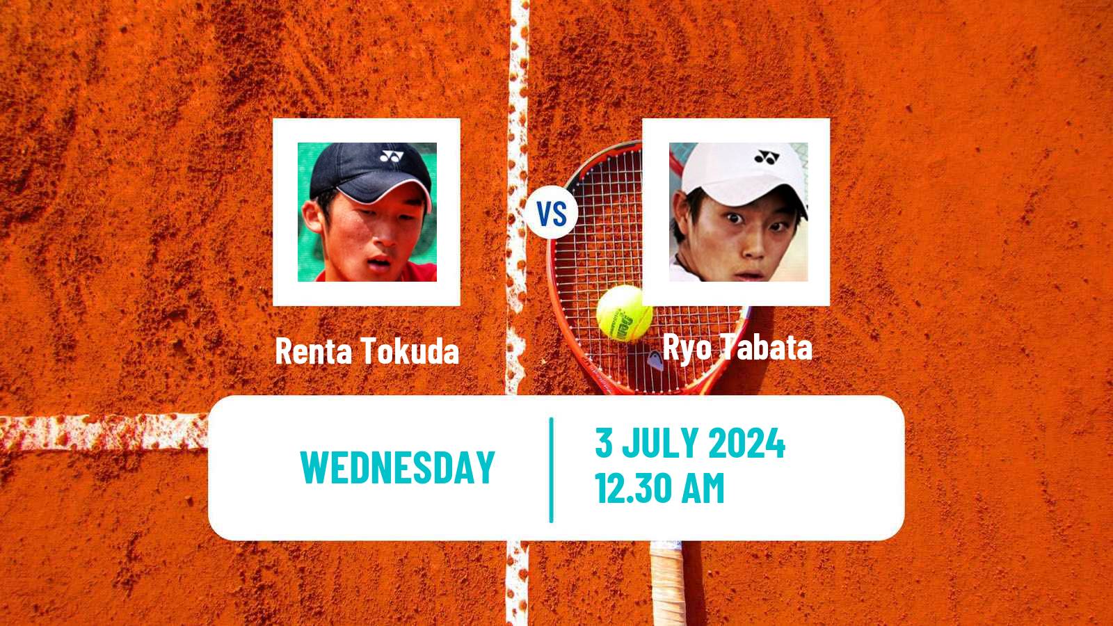 Tennis ITF M15 Tokyo Men Renta Tokuda - Ryo Tabata