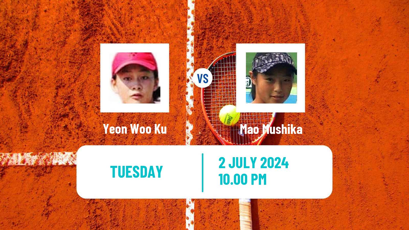 Tennis ITF W35 Hong Kong Women Yeon Woo Ku - Mao Mushika