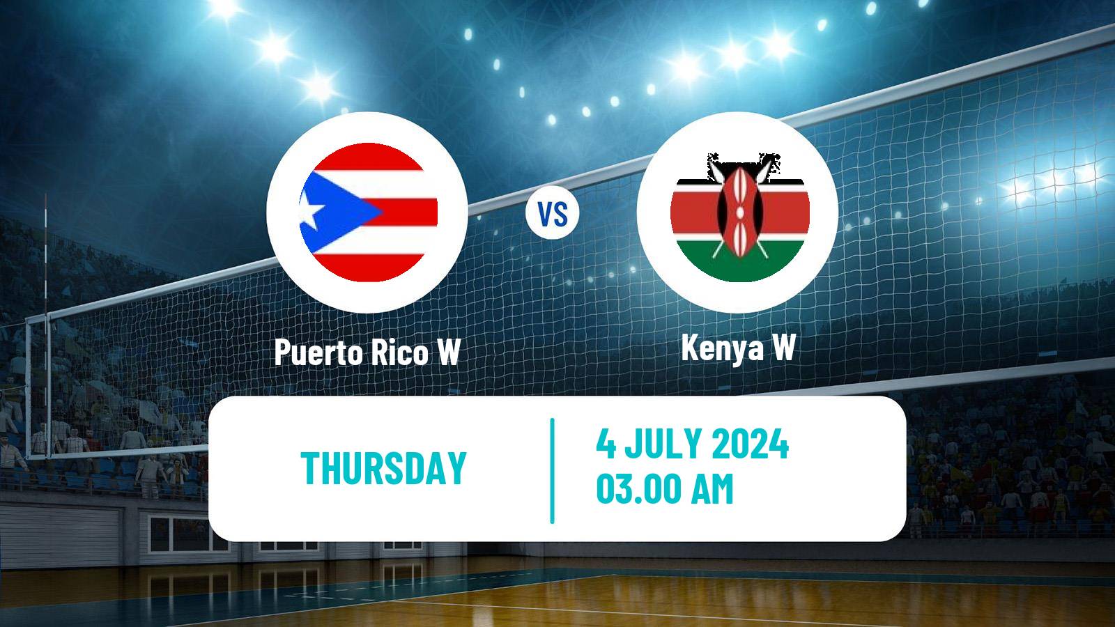 Volleyball Challenger Cup Volleyball Women Puerto Rico W - Kenya W