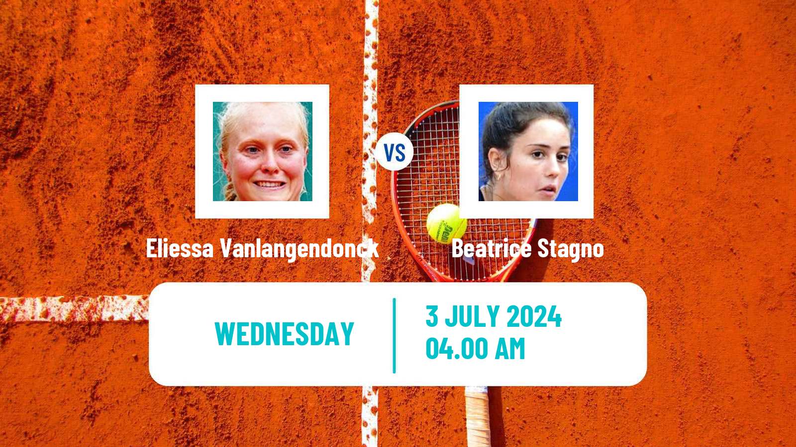 Tennis ITF W35 Hillcrest Women Eliessa Vanlangendonck - Beatrice Stagno